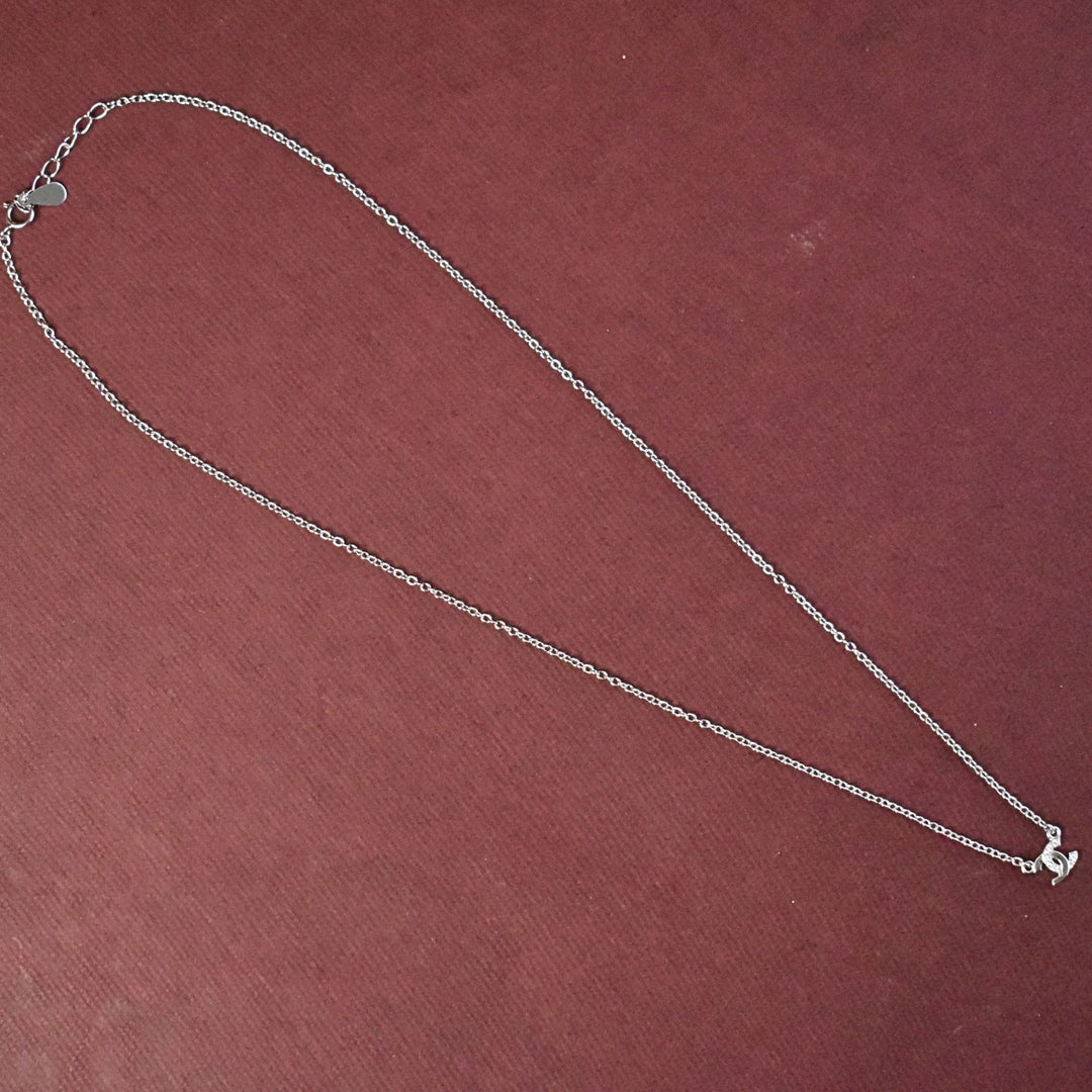 Double C Charm Necklace