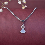 Load image into Gallery viewer, Fan Pendant with Crystal