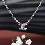 Load image into Gallery viewer, Double C Charm Necklace