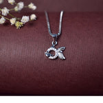 Load image into Gallery viewer, Sparkling Silver Fish Pendant
