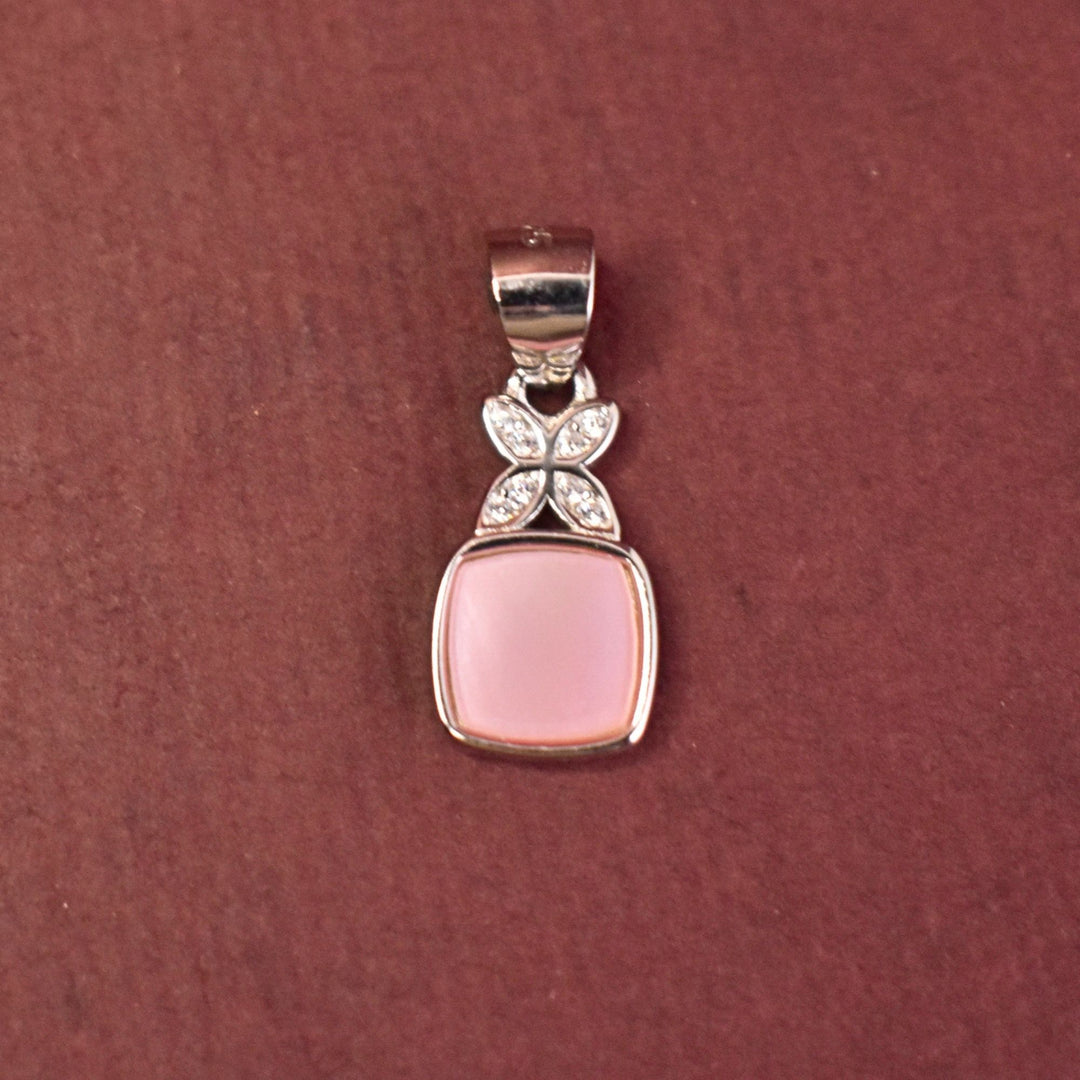 Floral Crystal Pendant