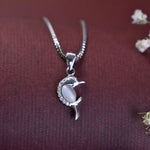 Load image into Gallery viewer, Dolphin Moonstone Pendant