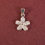 Load image into Gallery viewer, Silver Flower Pendant