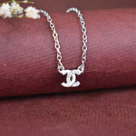 Load image into Gallery viewer, Double C Charm Necklace