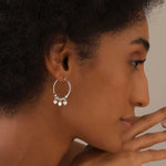 Load image into Gallery viewer, Pop Up Sparkles  Hoops
