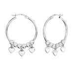 Load image into Gallery viewer, Pop Up Sparkles  Hoops
